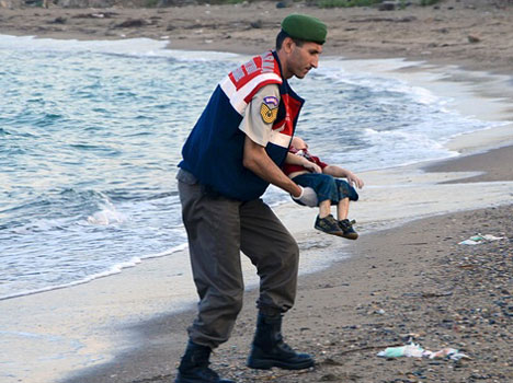 A DEAD SYRIAN BOY, A STARVING POLAR BEAR, and “I”